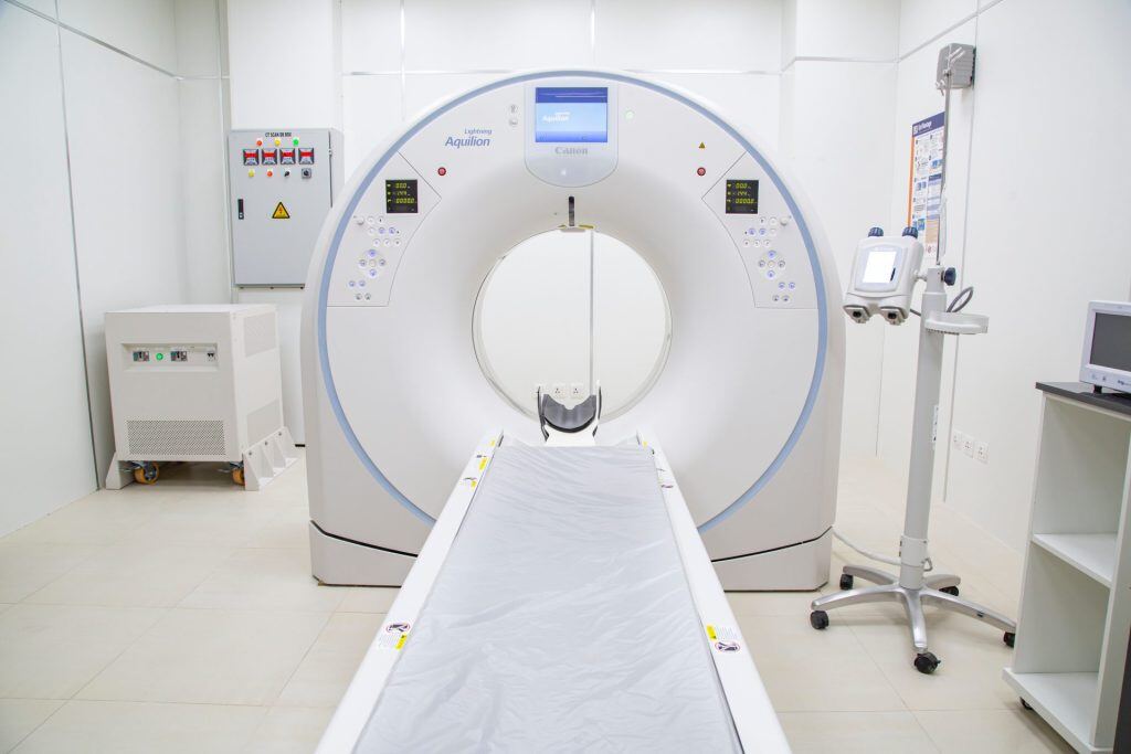 an MRI machine
