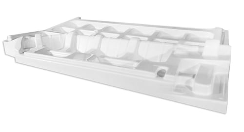a large plastic thermoformed part