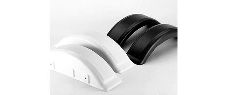 two thermoformed covers