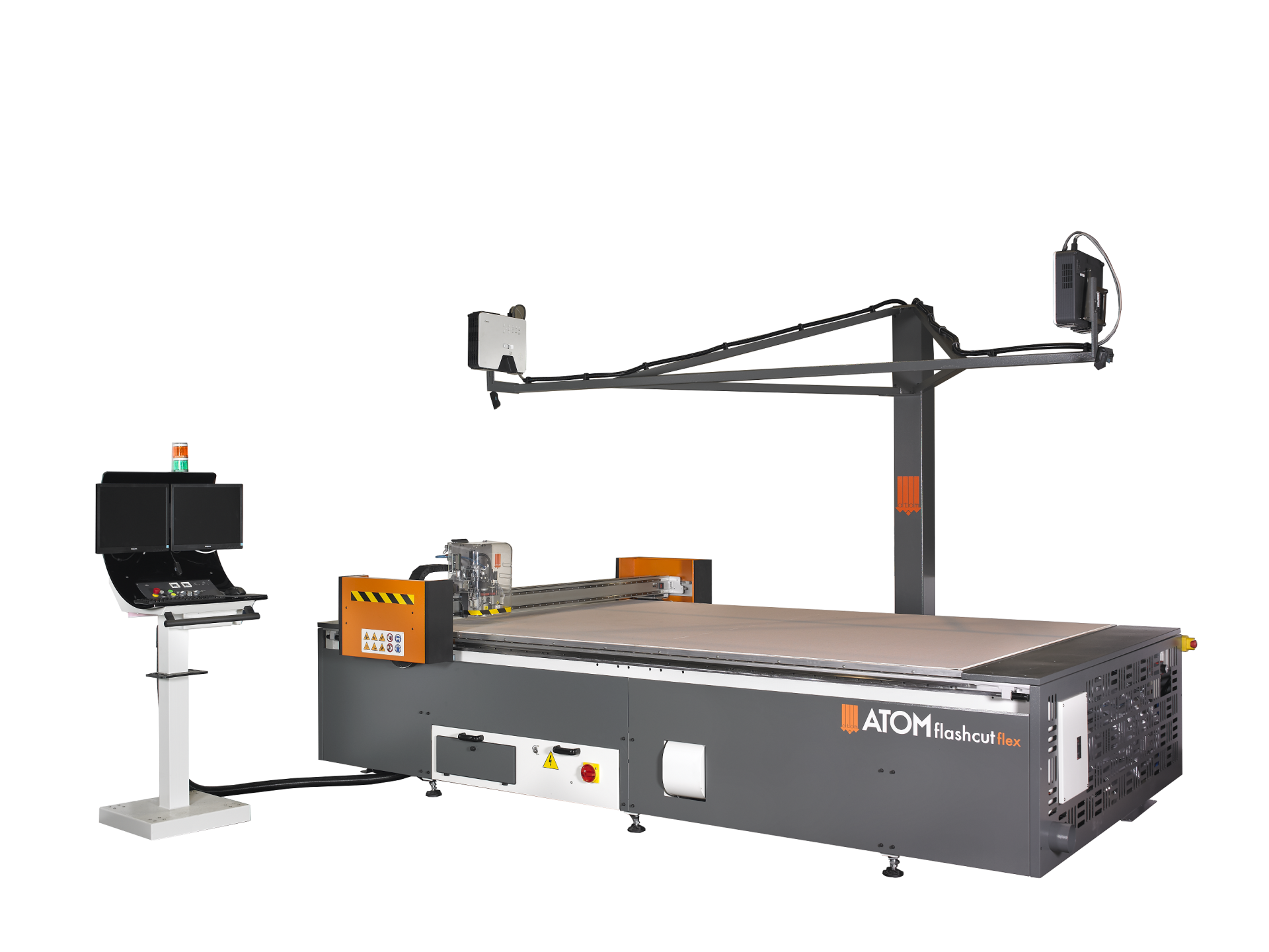 ATOM Flashcut dieless knifecutting machine