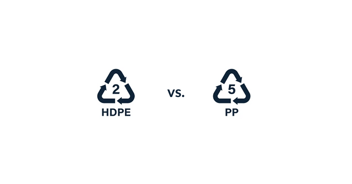 a comparison of hdpe (High-Density Polyethylene Thermoplastic) vs pp (Polypropylene Thermoplastic)