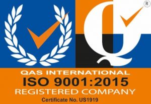 CAS International ISO 9001:2015 Registered Company Certificate No. US1919